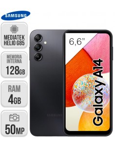 Samsung : A146 Galaxy A14 5G 4/128GB - negro