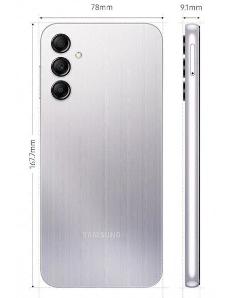 Samsung : A146 Galaxy A14 5G 4/128GB - plata