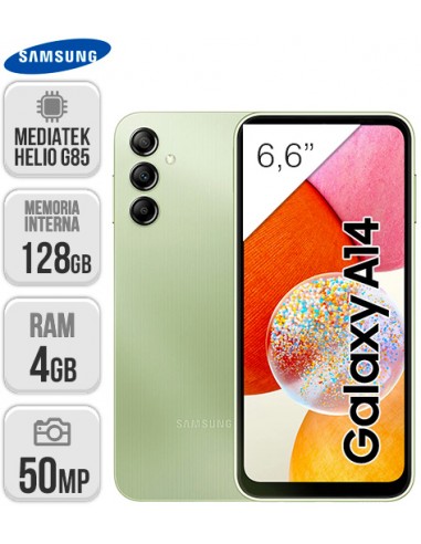 Samsung : A146 Galaxy A14 5G 4/128GB - verde