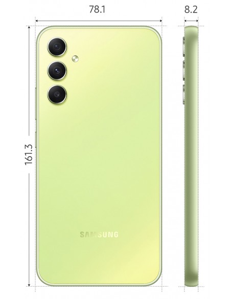 Samsung : A346 Galaxy A34 5G 8/256GB - Lima