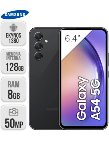 Samsung : A546 Galaxy A54 5G 8/128GB - grafito