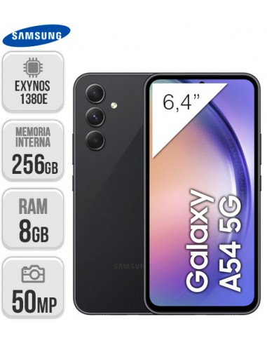 Samsung : A546 Galaxy A54 5G 8/256GB - grafito