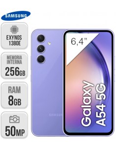 Samsung : A546 Galaxy A54 5G 8/256GB - morado