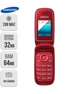 Samsung : E1272 Concha - Rojo