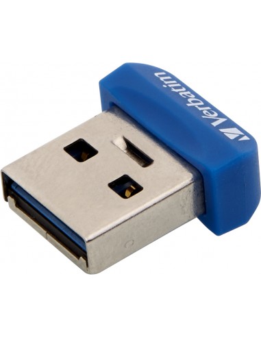 Verbatim : Store 'n' Stay NANO - Unidad USB 3.0 de 64 GB - Azul