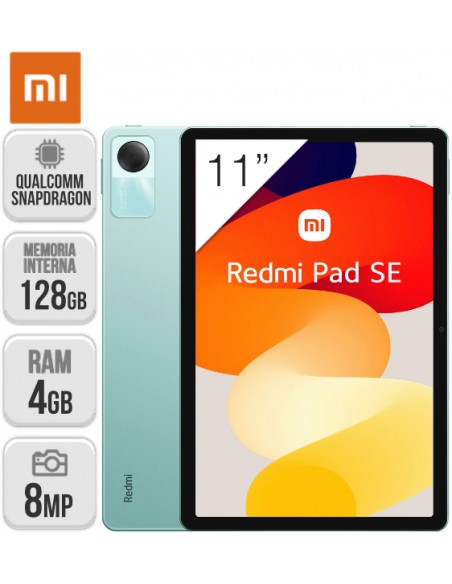 Xiaomi : Redmi Pad SE 4/128GB - verde