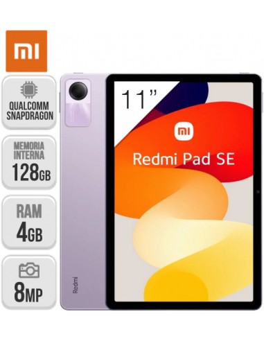 Xiaomi : Redmi Pad SE 4/128GB - Morado
