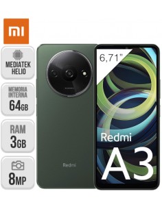 Xiaomi : Redmi A3 3/64GB - verde
