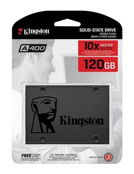 Kingston : SSD A400 120GB (blíster)