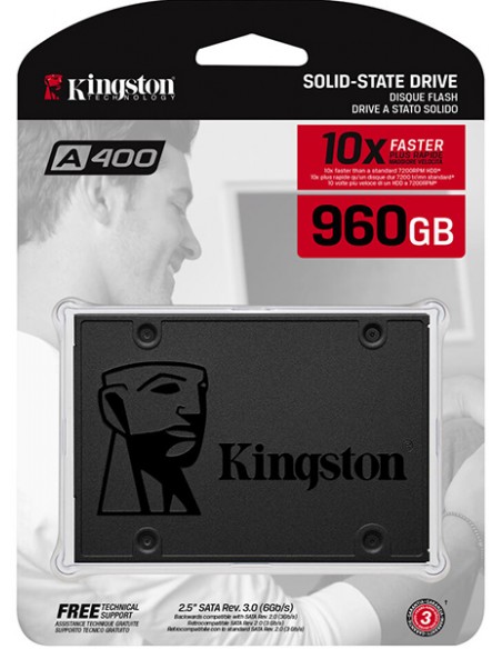 Kingston : SSD A400 960GB (blíster)