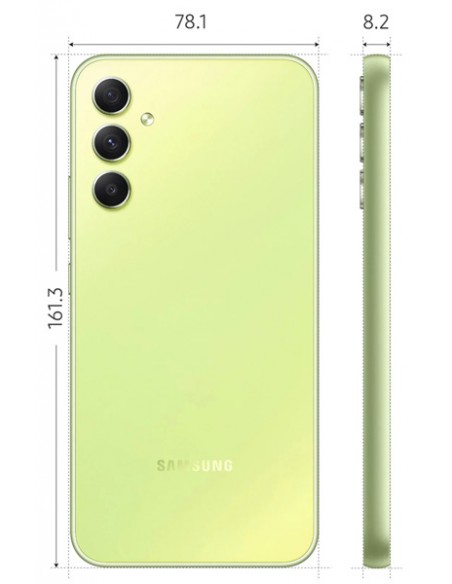 Samsung : A346 Galaxy A34 5G 6/128GB - Lima