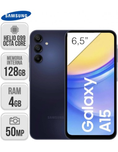 Samsung : A155 Galaxy A15 4/128GB - negro