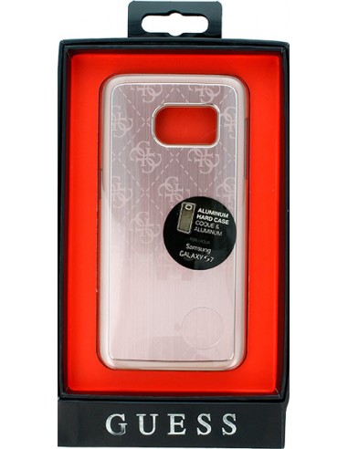 Guess : Carcasa - Samsung Galaxy S7 - Alluminium oro rosa (blíster)