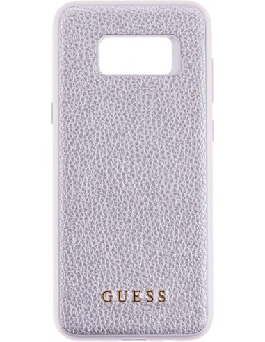 Guess : Carcasa - Samsung Galaxy S8 - IriDescent plata (blíster)