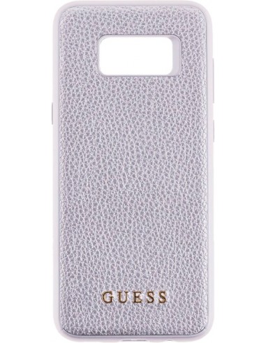 Guess : Carcasa - Samsung Galaxy S8+ - IriDescent plata (blíster)