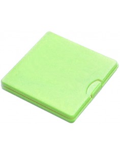 Estuche rígido de mascarilla - verde 2