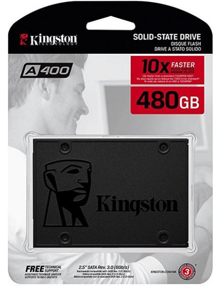 Kingston : SSD A400 480GB (blíster)