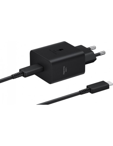 Samsung : Cargador de red EP-T4511 45W (USB-C / USB-C 5A) - negro (blíster)