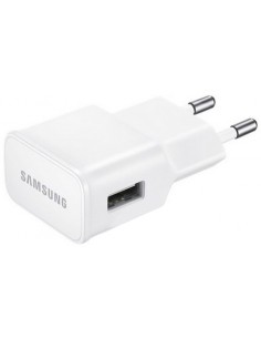 Samsung : Cargador de red EP-TA12EWE (Enganche USB 2A) - blanco (bulk) 2