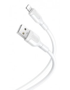 XO : Cable de datos NB212 (USB-A / Lightning) - blanco (blíster)