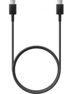 Samsung : Cable de datos EP-DA705 (USB-C / USB-C) 25W - 1m - negro (blíster) 2