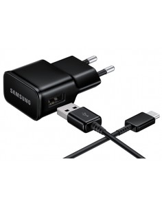 Samsung : Cargador de red EP-TA12EBEUGWW (microUSB 2A) - negro (blíster) 2