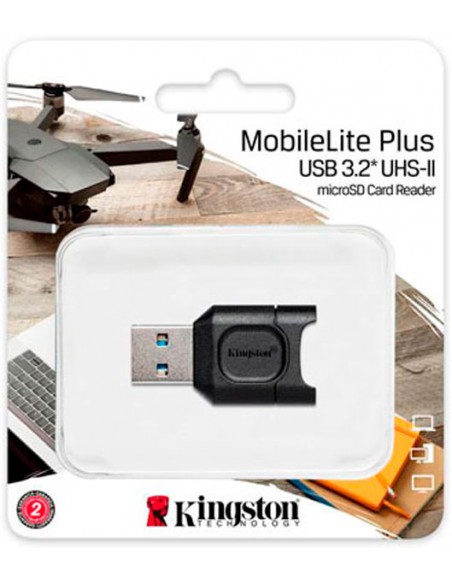 Kingston : Lector MobileLite Plus microSD (blíster)