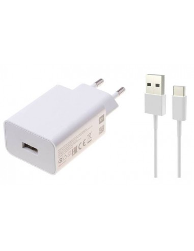 Xiaomi : Cargador de red 33W MDY-11-EZ (USB-A / USB-C) - blanco (bulk)