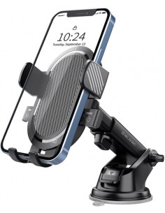 Blavec : Soporte de salpicadero BH-08 - negro (blíster) 2