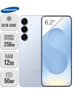 Samsung : S931 Galaxy S25 12/256GB - Azul claro