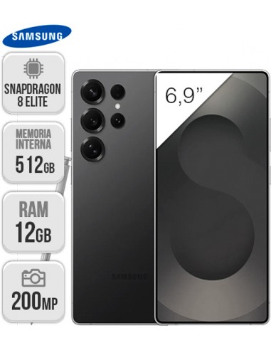 Samsung : S938 Galaxy S25 Ultra 12/512GB - Titanium Black