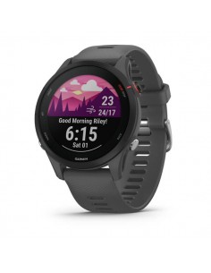 Garmin : Forerunner 255 3,3 cm (1.3") MIP 46 mm Digital 260 x 260 Pixeles Gris Wifi GPS (satélite)