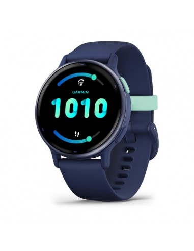 Garmin : Vivoactive 5 3,05 cm (1.2") AMOLED Digital 390 x 390 Pixeles Pantalla táctil Azul Wifi GPS (satélite)