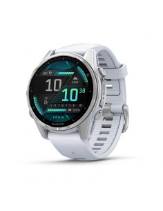 Garmin : Fenix 8 3,3 cm (1.3") AMOLED 43 mm Digital 416 x 416 Pixeles Pantalla táctil Plata Wifi GPS (satélite)