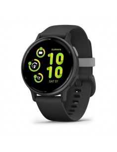 Garmin : Vivoactive 5 3,05 cm (1.2") AMOLED Digital 390 x 390 Pixeles Pantalla táctil Negro Wifi GPS (satélite)