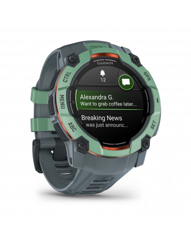 Garmin : Instinct 3 AMOLED 3,3 cm (1.3") 50 mm Digital 416 x 416 Pixeles Pantalla táctil Verde GPS (satélite)