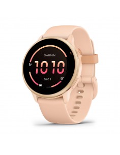 Garmin : vívoactive 6 3,05 cm (1.2") AMOLED 42 mm Digital 390 x 390 Pixeles Pantalla táctil Rosa Wifi GPS (satélite)