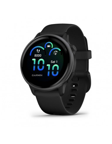 Garmin : vívoactive 6 3,05 cm (1.2") AMOLED 42 mm Digital 390 x 390 Pixeles Pantalla táctil Negro Wifi GPS (satélite)