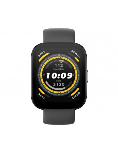 Amazfit : Bip 5 4,85 cm (1.91") LCD 38 mm Digital 320 x 380 Pixeles Pantalla táctil Negro GPS (satélite)