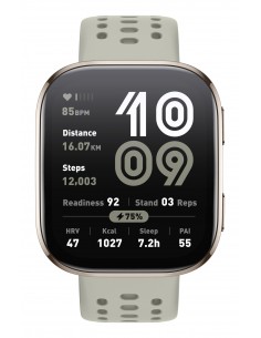 Amazfit : Bip 6 Stone 5 cm (1.97") AMOLED Digital 390 x 450 Pixeles Pantalla táctil Oro GPS (satélite)