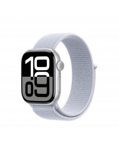 Apple : Watch Series 10 OLED 42 mm Digital 374 x 446 Pixeles Pantalla táctil 4G Plata Wifi GPS (satélite)