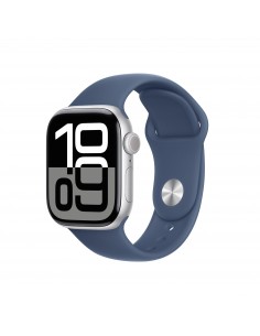 Apple : Watch Series 10 OLED 42 mm Digital 374 x 446 Pixeles Pantalla táctil 4G Plata Wifi GPS (satélite)