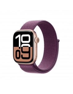 Apple : Watch Series 10 OLED 42 mm Digital 374 x 446 Pixeles Pantalla táctil 4G Oro rosa Wifi GPS (satélite)
