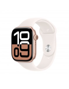Apple : Watch Series 10 OLED 46 mm Digital 416 x 496 Pixeles Pantalla táctil Oro rosa Wifi GPS (satélite)