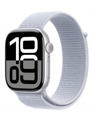 Apple : Watch Series 10 OLED 46 mm Digital 416 x 496 Pixeles Pantalla táctil 4G Plata Wifi GPS (satélite)