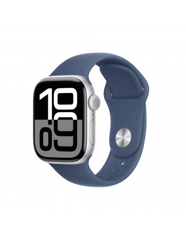 Apple : Watch Series 10 OLED 42 mm Digital 374 x 446 Pixeles Pantalla táctil Plata Wifi GPS (satélite)