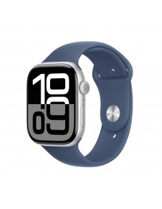 Apple : Watch Series 10 OLED 46 mm Digital 416 x 496 Pixeles Pantalla táctil 4G Plata Wifi GPS (satélite)