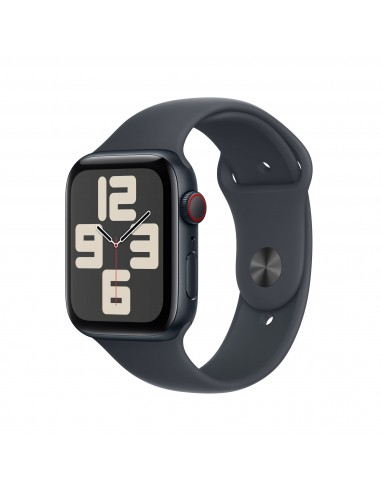 Apple : Watch SE OLED 44 mm Digital 368 x 448 Pixeles Pantalla táctil 4G Negro Wifi GPS (satélite)