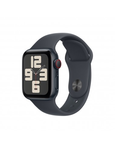 Apple : Watch SE OLED 40 mm Digital 324 x 394 Pixeles Pantalla táctil 4G Negro Wifi GPS (satélite)