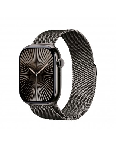 Apple : Watch Series 10 OLED 46 mm Digital 416 x 496 Pixeles Pantalla táctil 4G Gris Wifi GPS (satélite)